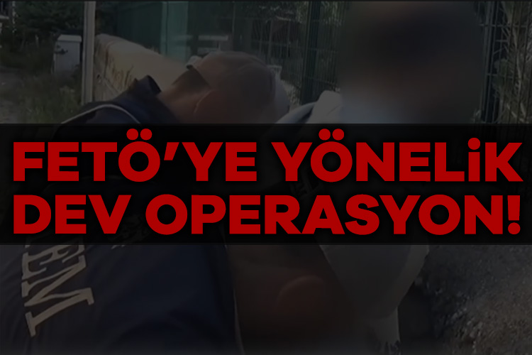 FETÖ’ye yönelik yapılan operasyonlarda 72 şüpheli yakalandı!